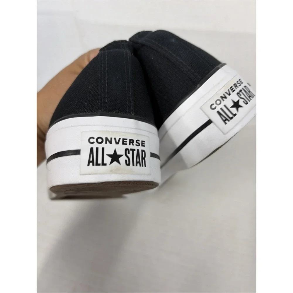 Converse Chuck Taylor All Star Lift Platform Black Women's 14 560250C NWOB S1